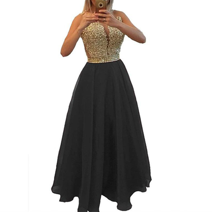 Funki Findz | Dresses | Women's Chiffon Lace Beaded Dress