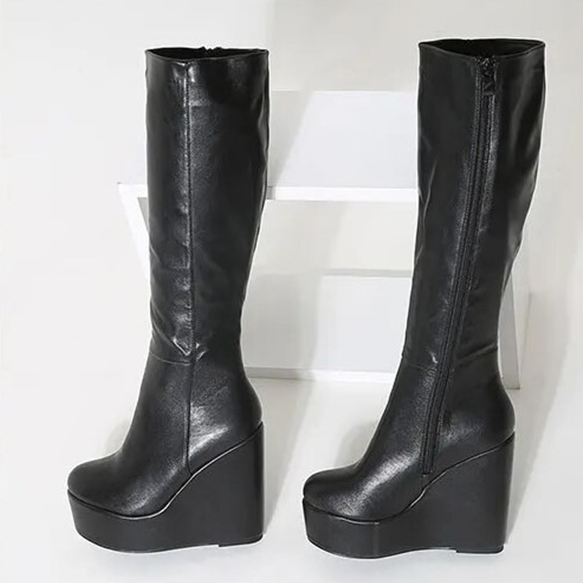 Funki Findz | Boots | Women's High Luxury Gothic Platform Boots