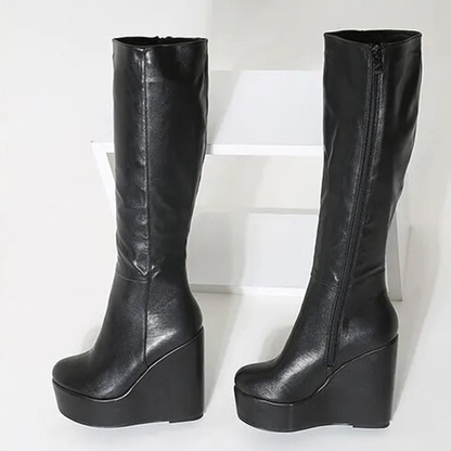 Funki Findz | Boots | Women's High Luxury Gothic Platform Boots