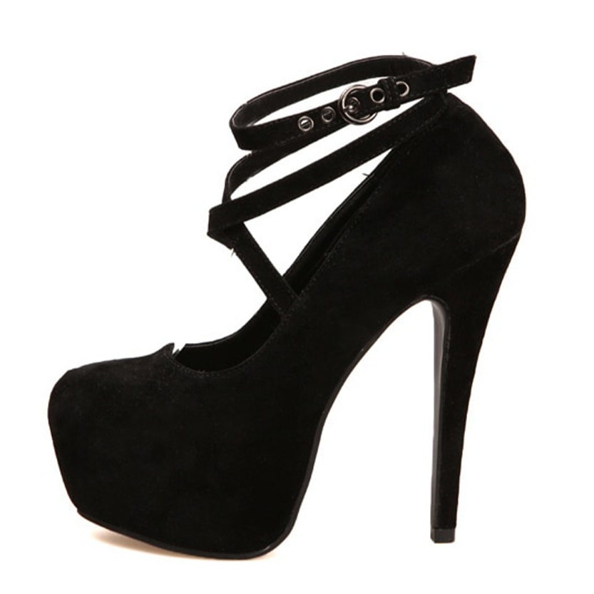 Funki Findz | Shoes | Women's Criss Cross Ankle Strap Platforms