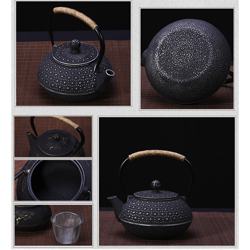 Funki Findz | Teapots | Japanese Style Cast Iron Teapot + Infuser 900ml