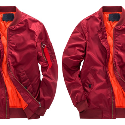 Funki Findz | Jackets | Men's Comfortable Aviator Bomber Jacket
