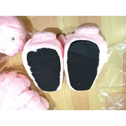 Funki Findz | Shoes | Women's Pink Pig Winter Soft Slippers