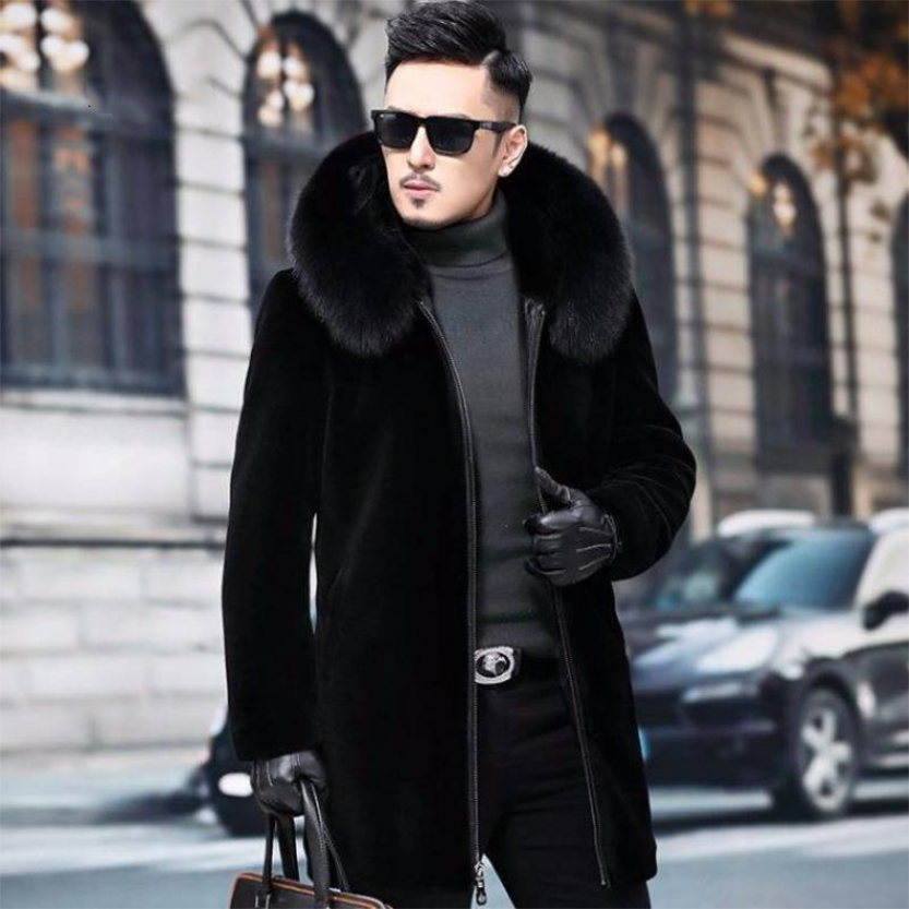 Funki Findz | Jackets | Men's Winter Faux Fox Fur Luxury Jacket