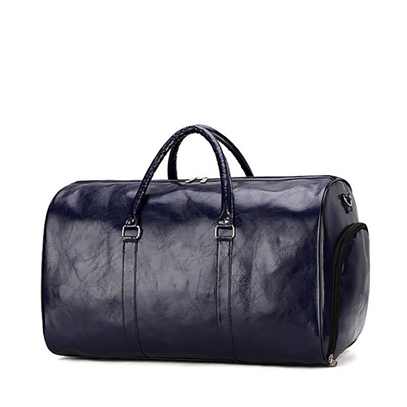 Funki Findz | Bags | Travel Bags | Faux Leather Overnight Bag