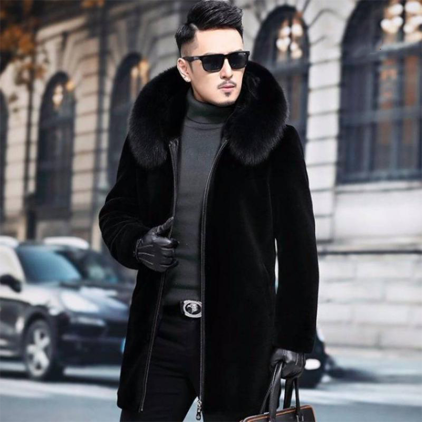 Funki Findz | Jackets | Men's Winter Faux Fox Fur Luxury Jacket