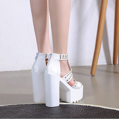 Funki Findz | Shoes | Women's Gothic Summer Platform Sandals