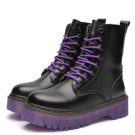 Funki Findz | Boots | Men's Women's 8-Hole Real Leather Boots