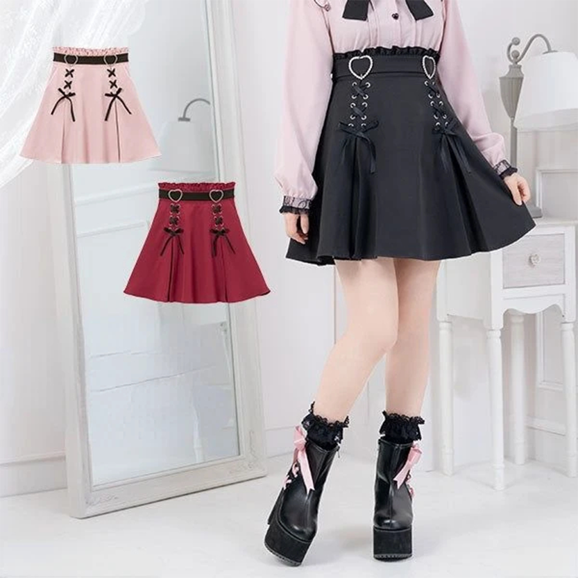 Funki Findz | Skirts | Women's High Waist Harajuku Mini Skirt