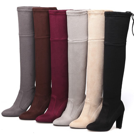 Funki Findz | Boots | Women's Over-the-Knee High Chelsea Boot