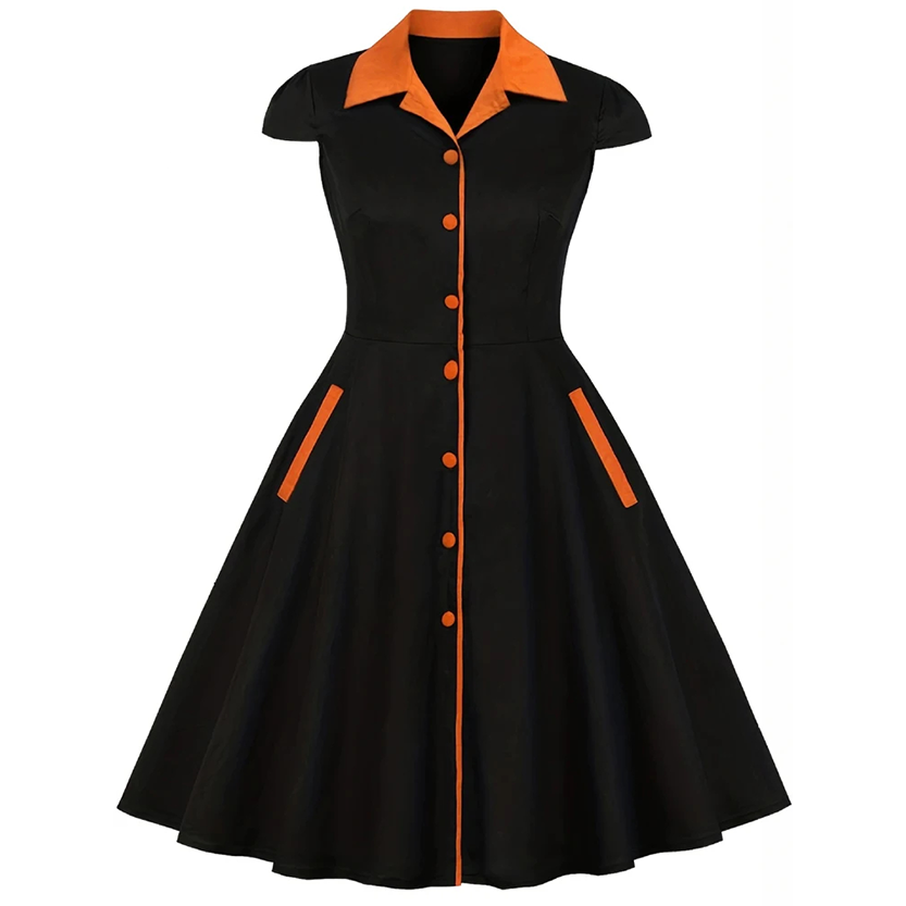 Funki Findz | Dresses | Women's Retro Rockabilly Swing Dress