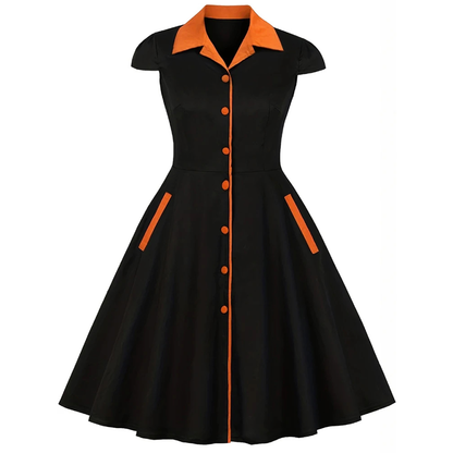 Funki Findz | Dresses | Women's Retro Rockabilly Swing Dress