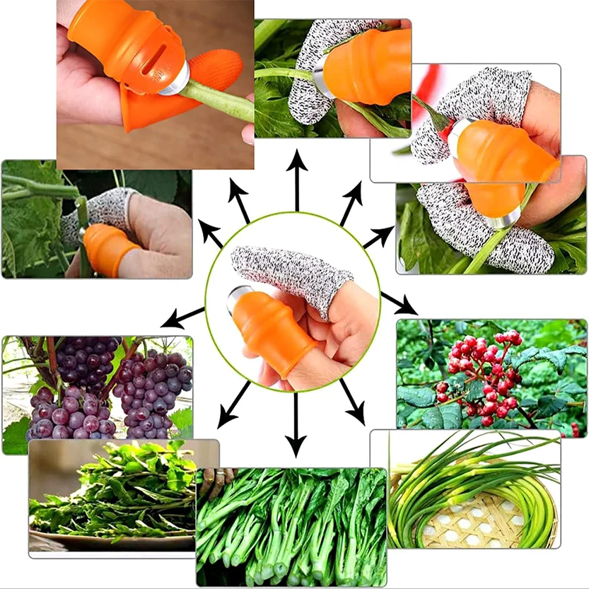Funki Findz | Thumb Knives | Garden Kitchen Thumb Blade 12 Pc