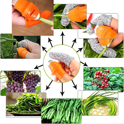 Funki Findz | Thumb Knives | Garden Kitchen Thumb Blade 12 Pc