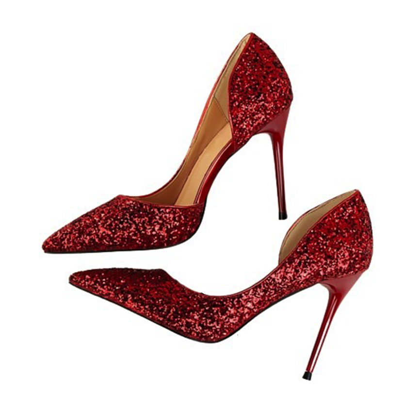 Funki Findz | Shoes | Women's Elegant Glitter Wedding Shoes