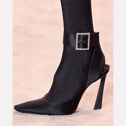 Funki Findz | Shoes | Women's Pointed Toe Buckle Strap Stilettos