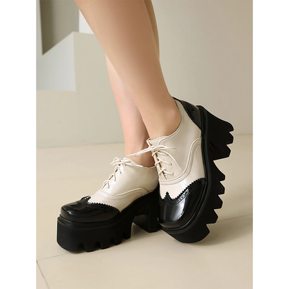Funki Findz | Shoes | Women's British Walker Chunky Platforms