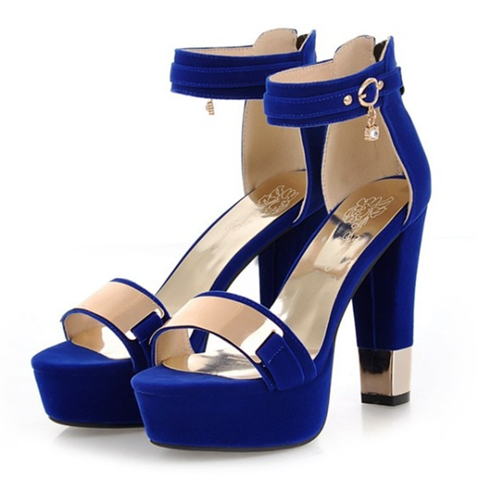 Funki Findz | Shoes | Women's High Block Heel Party Sandals