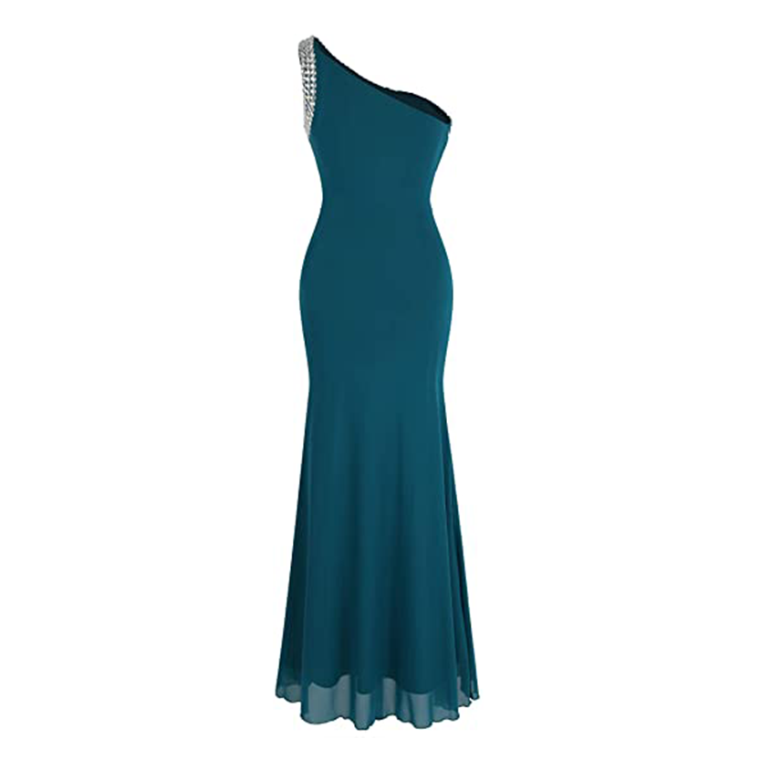 Funki Findz | Dresses | Women's Crystal Beaded Mermaid Dress