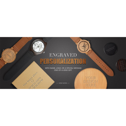 Funki Findz | Watches | Men's Luxury Wood Watch Gift Box Set