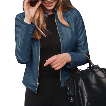 Funki Findz | Jackets | Women's Slim Fit Faux Leather Jackets
