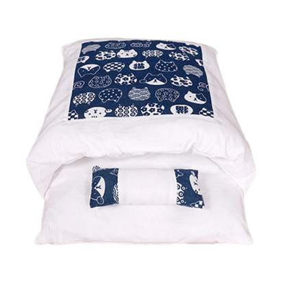 Funki Findz | Pet Beds | Cat Sleeping Bag | Japanese Patterned