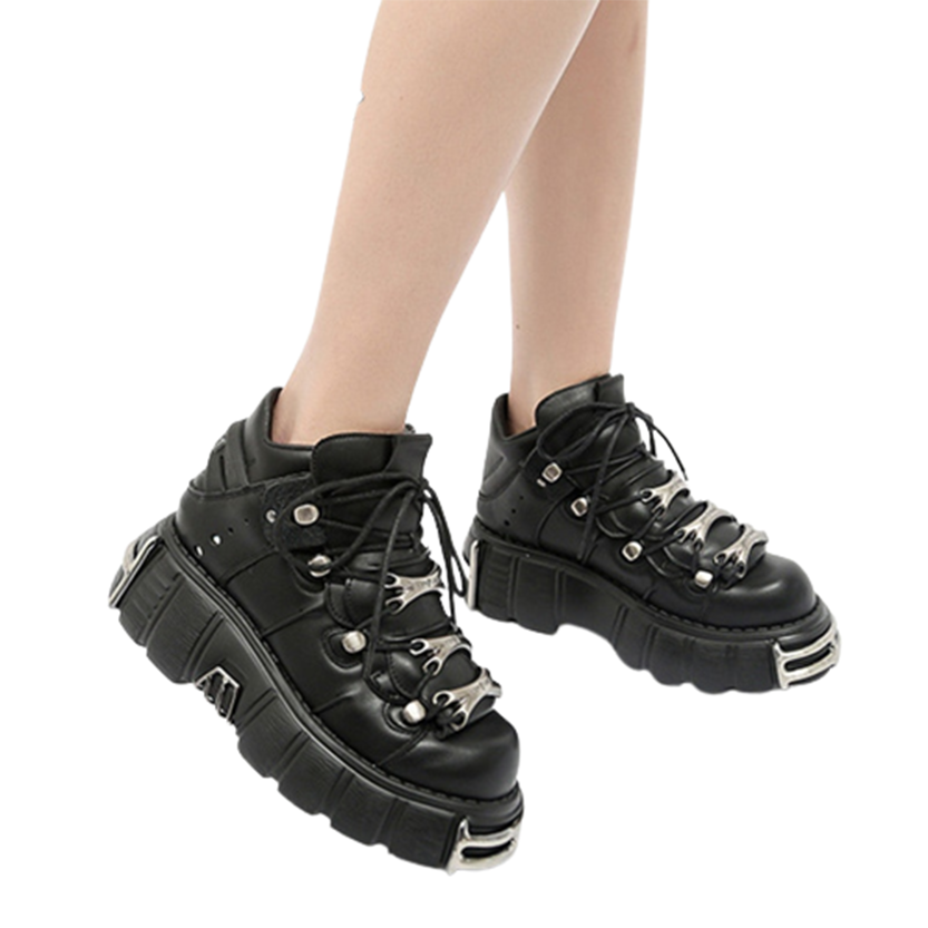 Funki Findz | Shoes | Women's Gothic Punk Platform Sneakers