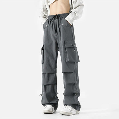 Funki Findz | Pants | Men's Casual Cargo Pants Long Loose Fit