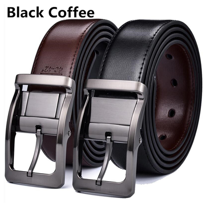 Funki Findz | Belts | Men's Leather Reversible Belt | Rotatable