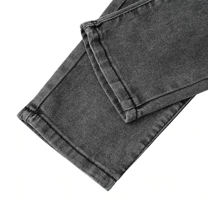 Funki Findz | Pants | Men's Punk Skinny Denim Buckle Jeans