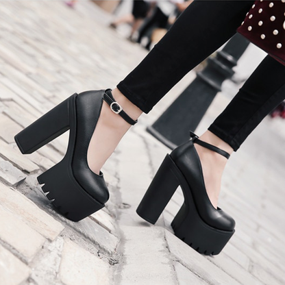 Funki Findz | Shoes | Women's Sexy High Chunky Heel Platforms