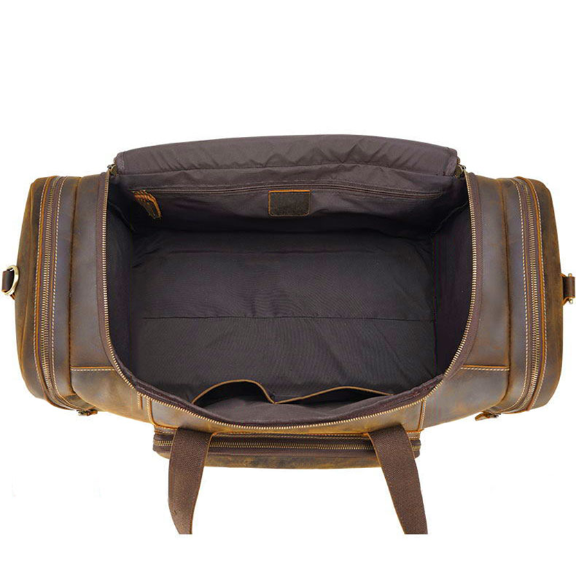 Funki Findz | Bags | Travel Bags | Men's Leather Overnight Bag
