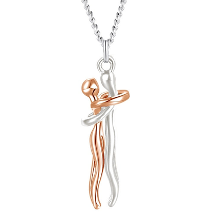 Funki Findz | Necklaces | Hugging Couple Necklace | Large