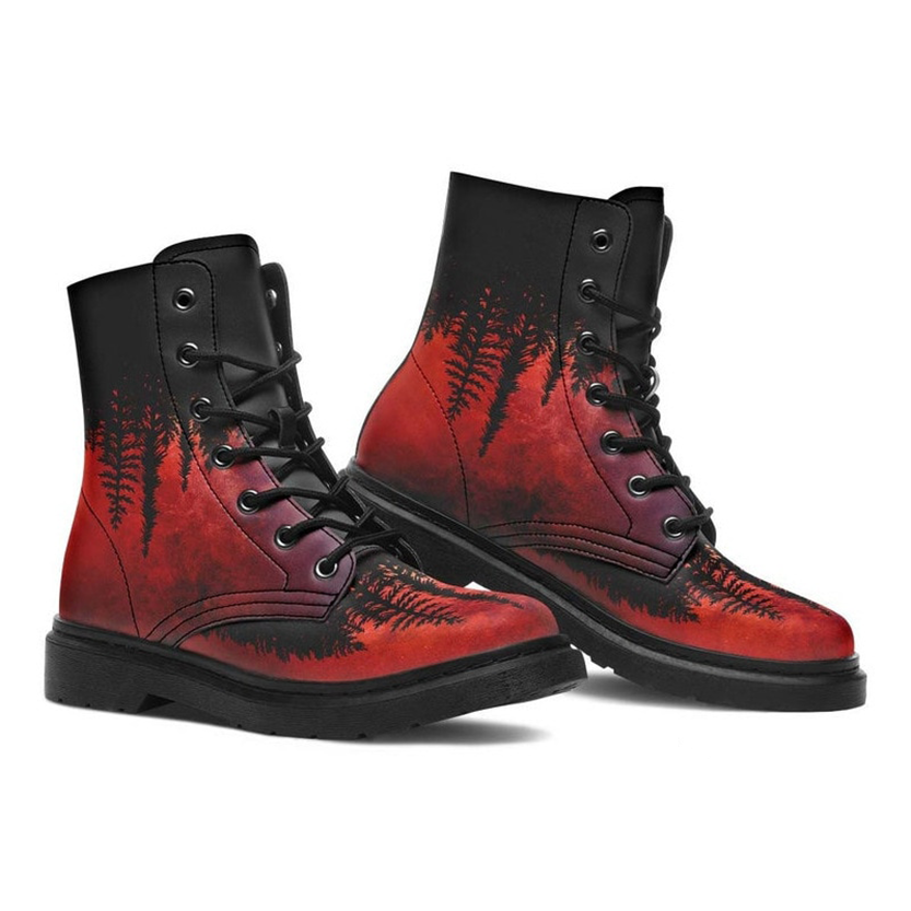 Funki Findz | Boots | Women's British Style Lace up Ankle Boots
