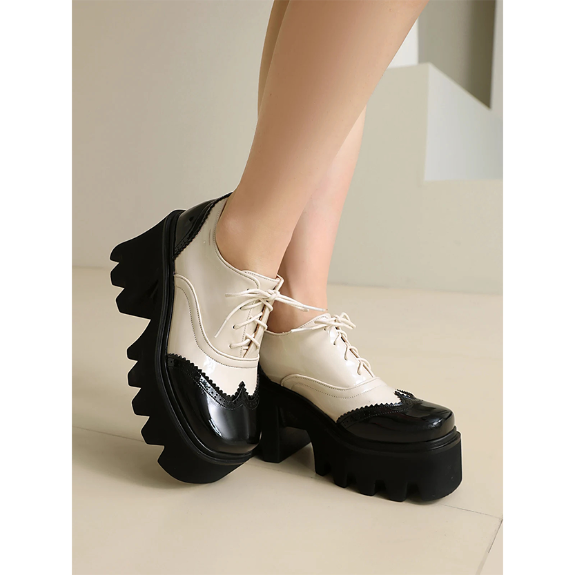 Funki Findz | Shoes | Women's British Walker Chunky Platforms