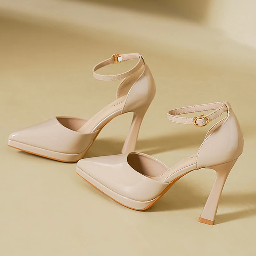 Funki Findz | Shoes | Women's Patent Leather Pointed Toe heels