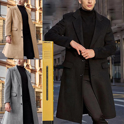 Funki Findz | Jackets | Men's Winter Woolen Topcoat Overcoat