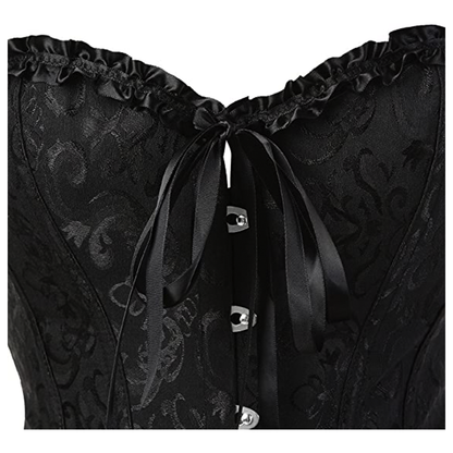 Funki Findz | Lingerie | Women's Pretty Overbust Corset | Bustier