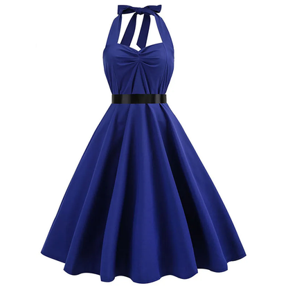 Funki Findz | Dresses | Women's Rockabilly Swing Halter Dress