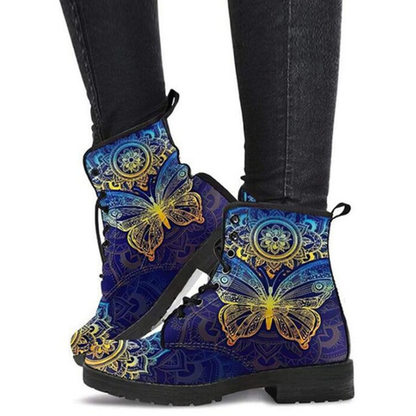 Funki Findz | Boots | Women's British Style Lace up Ankle Boots