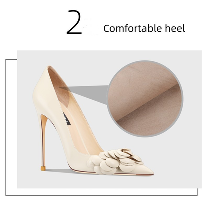 Funki Findz | Shoes | Women's Big Flower Fashion High Stilettos
