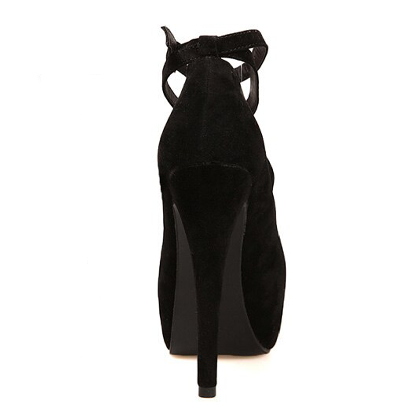 Funki Findz | Shoes | Women's Criss Cross Ankle Strap Platforms
