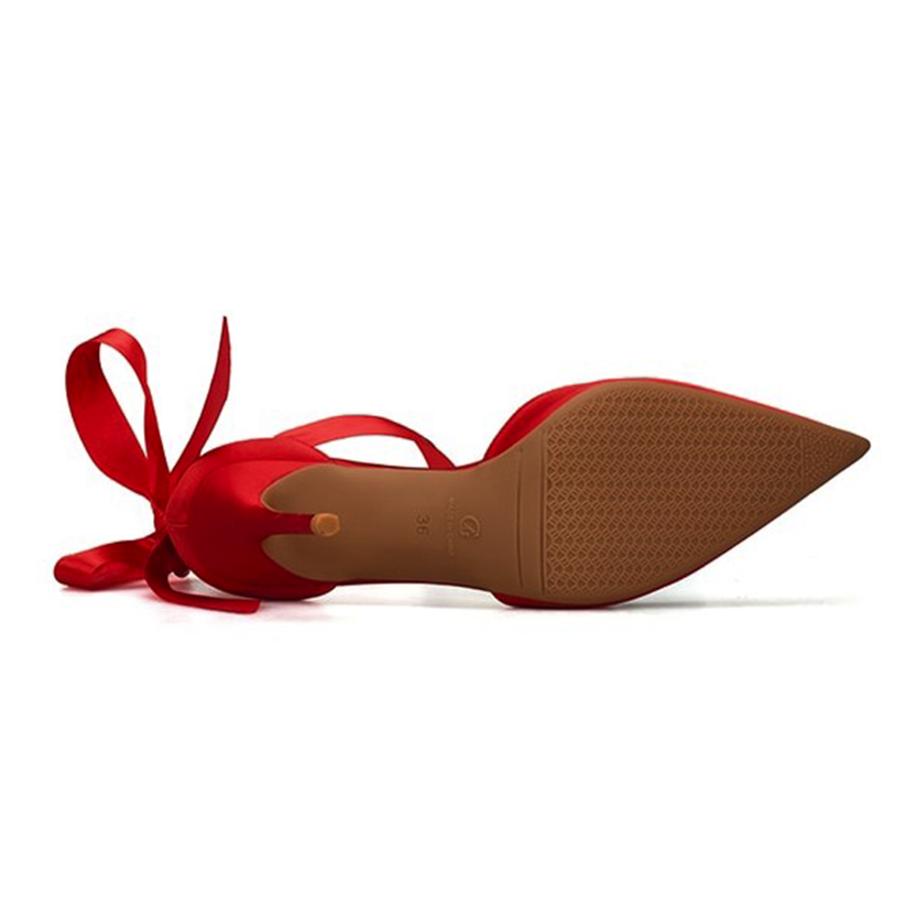 Funki Findz | Shoes | Women's Luxury Satin Bow Tie Stilettos