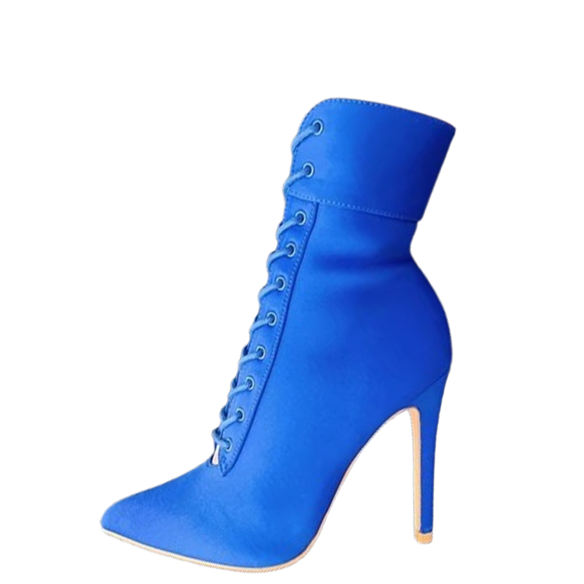 Funki Findz | Boots | Women's Pointed Toe Stiletto Short Boots