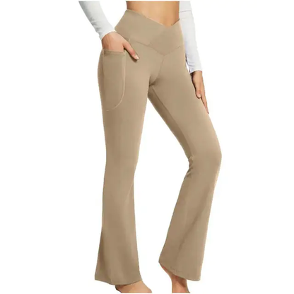 Funki Findz | Pants | Women's High Waist Yoga Flare Leggings