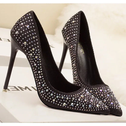 Funki Findz | Shoes | Women's Rhinestone Sparkly Prom Shoes