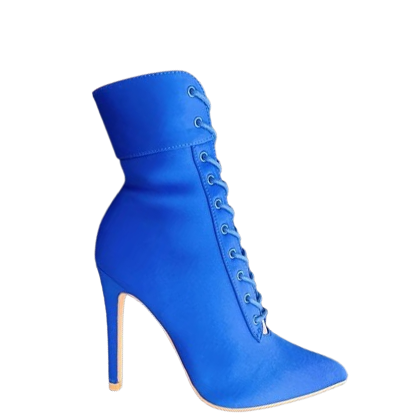 Funki Findz | Boots | Women's Pointed Toe Stiletto Short Boots