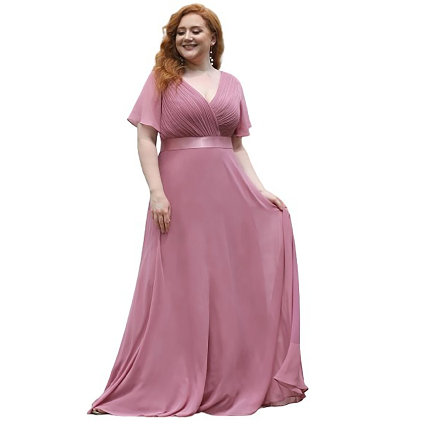 Funki Findz | Dresses | Women's Elegant Chiffon Evening Dress
