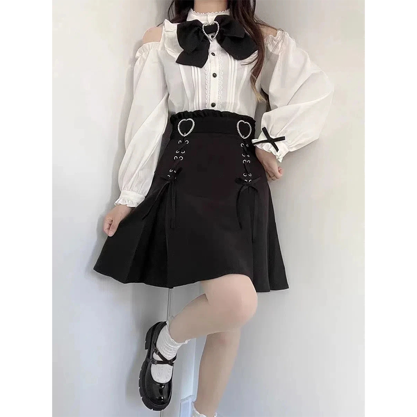 Funki Findz | Skirts | Women's High Waist Harajuku Mini Skirt