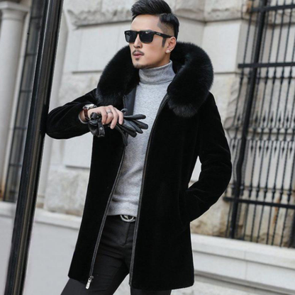 Funki Findz | Jackets | Men's Winter Faux Fox Fur Luxury Jacket